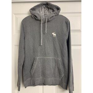 Abercrombie & Fitch S Soft Fleece Catton Chevron Pullover Hoodie Jacket